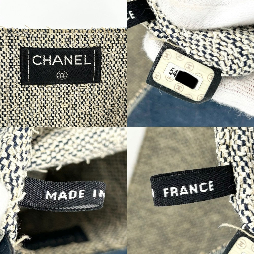 CHANEL シャネル ハンドバッグ マトラッセ 鞄 かばん デニム ブルー 青 レディース【中古品】