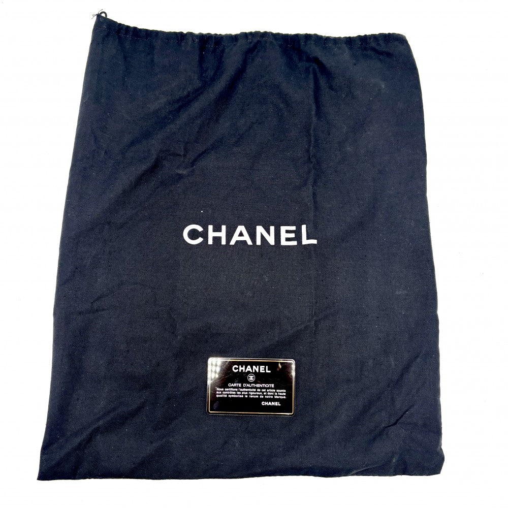 【開店SALE】 CHANEL シャネル ハンドバッグ トップハンドル ココマーク ターンロック 鞄 かばん デニム ブラック 黒 ゴールド金具 レディース【中古品】