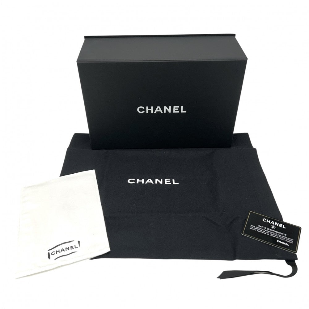 【開店SALE】 CHANEL シャネル ハンドバッグ マトラッセ ココマーク チェーンポーチ ラムスキン ブラック 黒 ゴールド金具 レディース【中古品】
