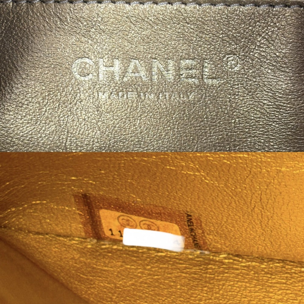 【開店SALE】 CHANEL シャネル ハンドバッグ ラグジュアリーライン ボストンバッグ ココマーク チェーンショルダー 鞄 かばん A31405 エナメル ゴールド ゴールド金具 レディース【中古品】
