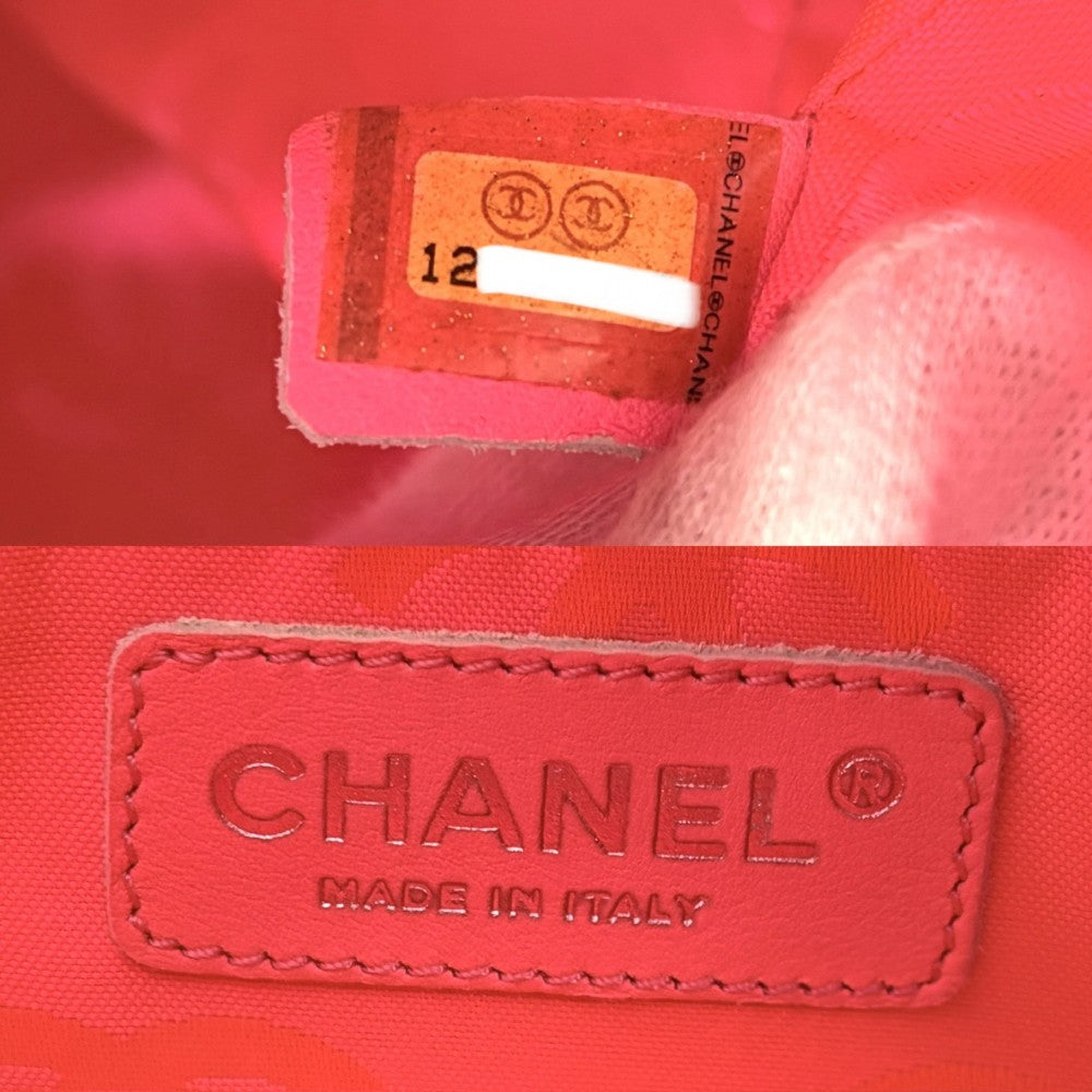 CHANEL シャネル ハンドバッグ カンボンライン ボーリングバッグ マトラッセ ココマーク レザー ブラック 黒 シルバー金具 レディース【中古品】