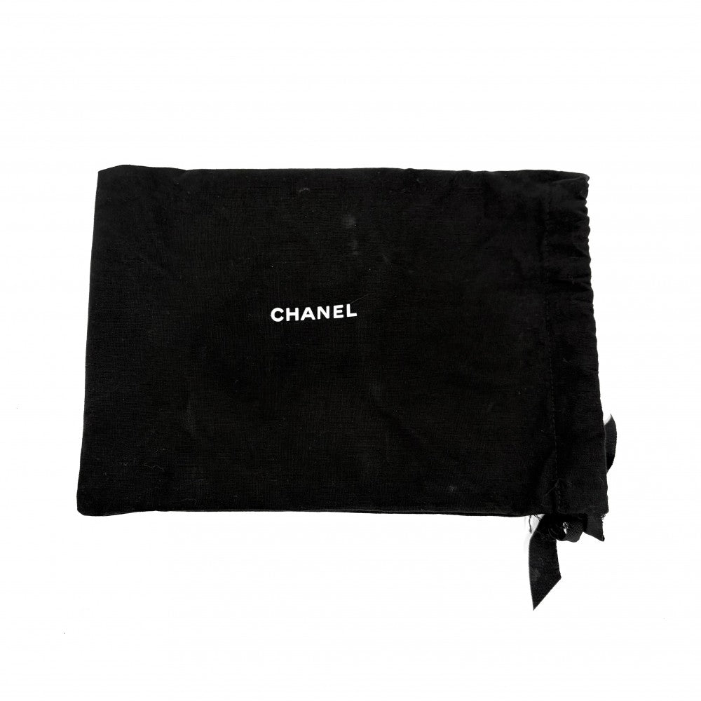CHANEL シャネル ショルダーバッグ マトラッセ ミニバニティポーチ チェーンショルダー ココマーク ラムスキン ブラック 黒 ゴールド金具 レディース【中古品】