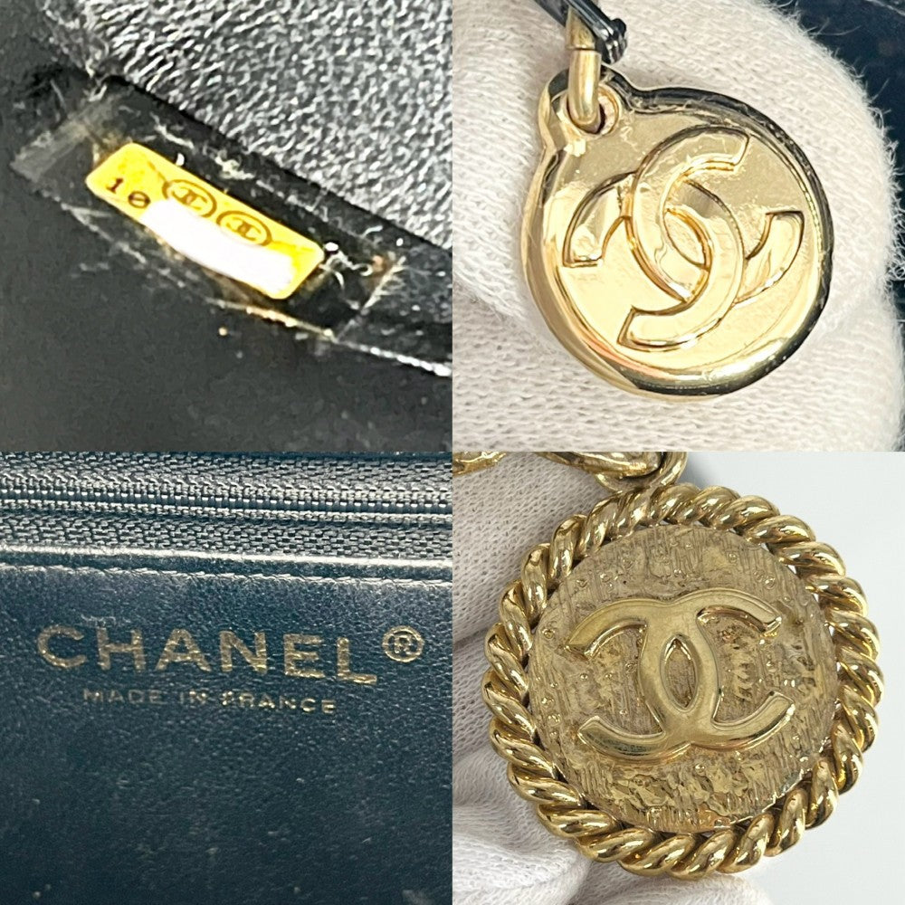 【開店SALE】 CHANEL シャネル トートバッグ マトラッセ 復刻トート ハンドバッグ ココマーク A01804 キャビアスキン ブラック 黒 ゴールド金具 レディース【中古品】