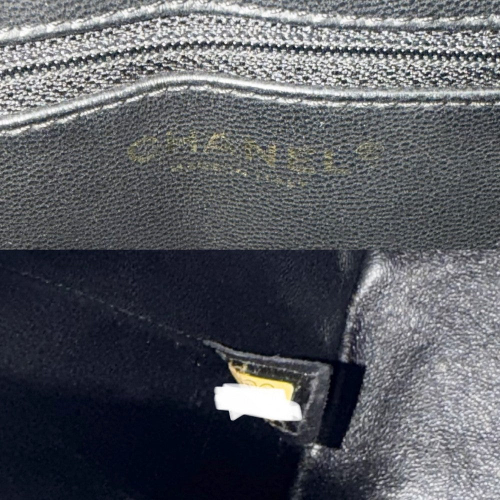 CHANEL シャネル ハンドバッグ マトラッセ 復刻トート トートバッグ キャビアスキン ブラック 黒 ゴールド金具 レディース【中古品】