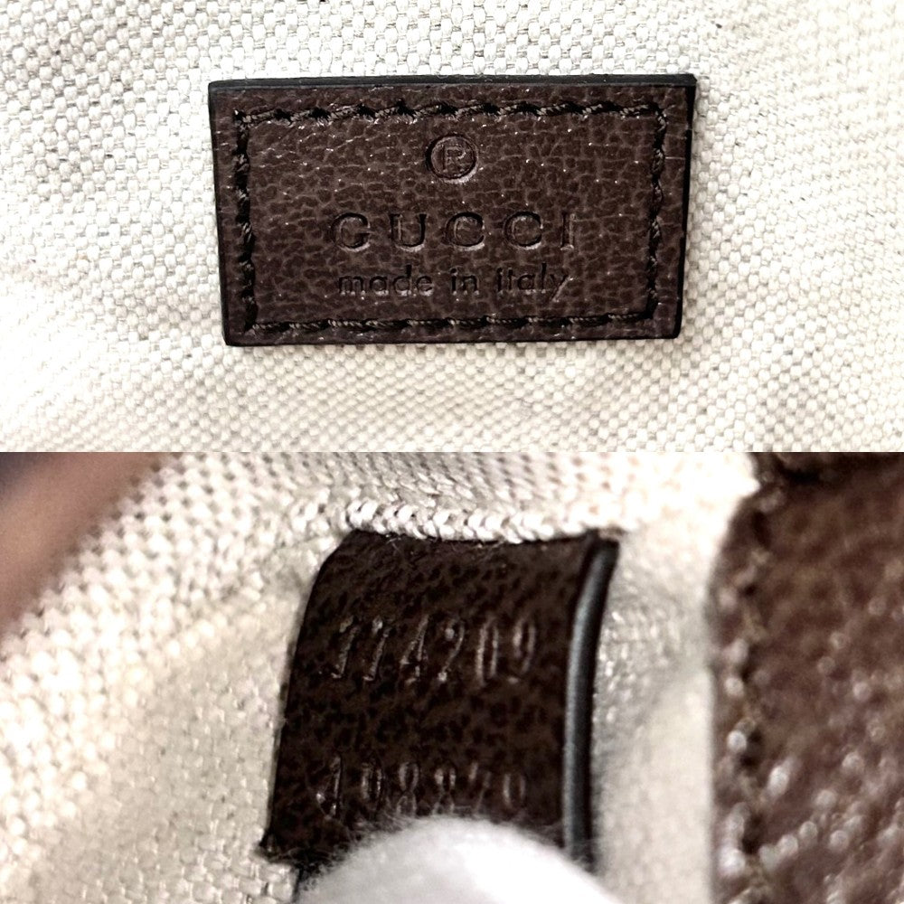 GUCCI グッチ 2WAY ホースビット1955 ショルダーバッグ ミニハンドバッグ 鞄 かばん 774209 GGスプリームキャンバス レザー ベージュ シルバー金具 レディース【中古品】