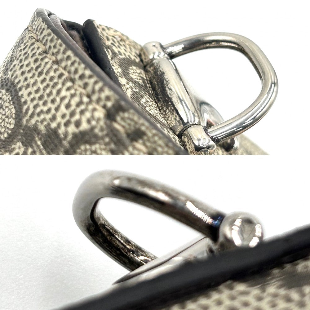 GUCCI グッチ 2WAY ホースビット1955 ショルダーバッグ ミニハンドバッグ 鞄 かばん 774209 GGスプリームキャンバス レザー ベージュ シルバー金具 レディース【中古品】