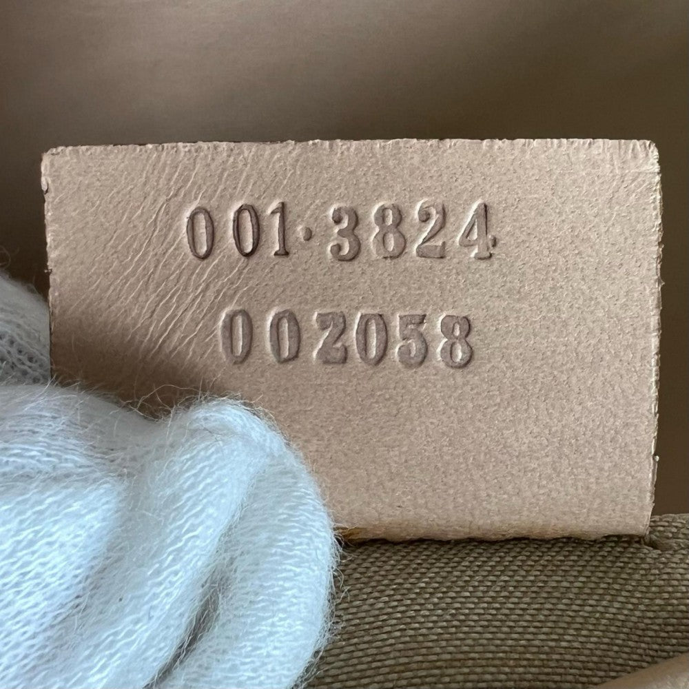 GUCCI グッチ ショルダーバッグ ｼﾞｬｯｷｰ 001-3824 GGキャンバス レモンイエロー シルバー金具 レディース【中古品】
