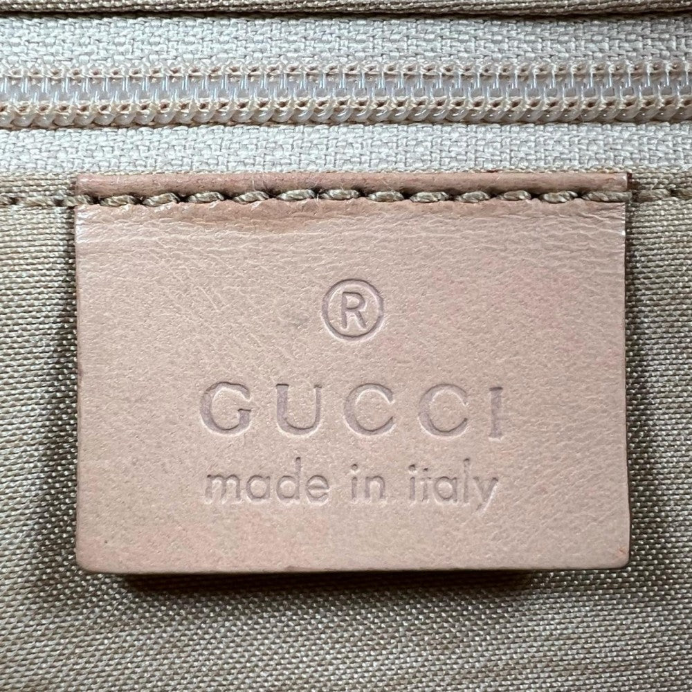 GUCCI グッチ ショルダーバッグ ｼﾞｬｯｷｰ 001-3824 GGキャンバス レモンイエロー シルバー金具 レディース【中古品】