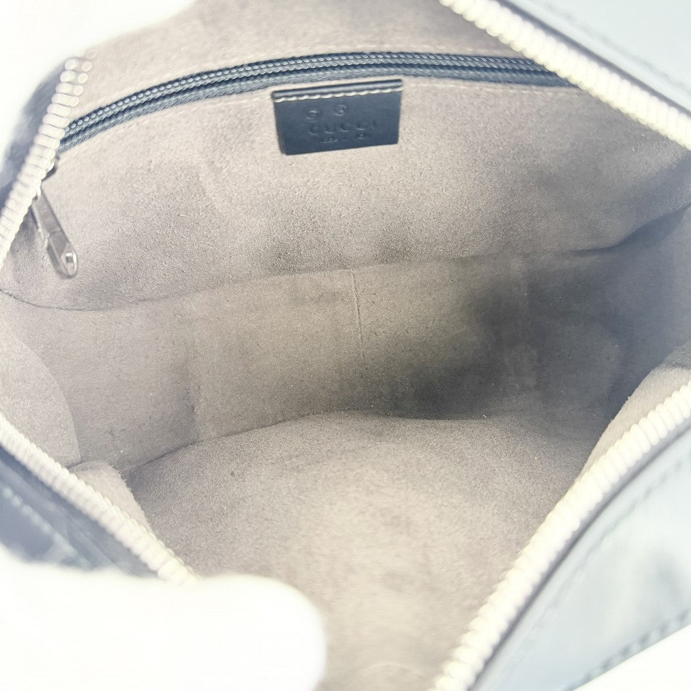 【開店SALE】 GUCCI グッチ ショルダーバッグ メッセンジャーバッグ 779880 GGスプリームキャンバス レザー ベージュ ブラウン 茶 シルバー金具 メンズ【中古品】