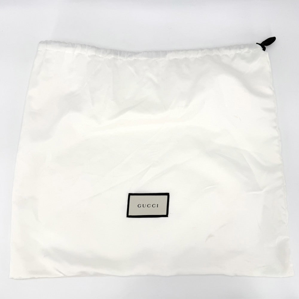 【開店SALE】 GUCCI グッチ ウエストバッグ ロゴプリント ボディバッグ シェリーライン 530412 レザー ブラック 黒 ゴールド金具 ユニセックス【中古品】