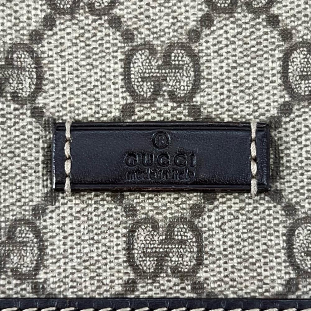 GUCCI グッチ ショルダーバッグ メッセンジャーバッグ 223666 GGスプリームキャンバス ベージュ ゴールドシルバー金具 メンズ【中古品】