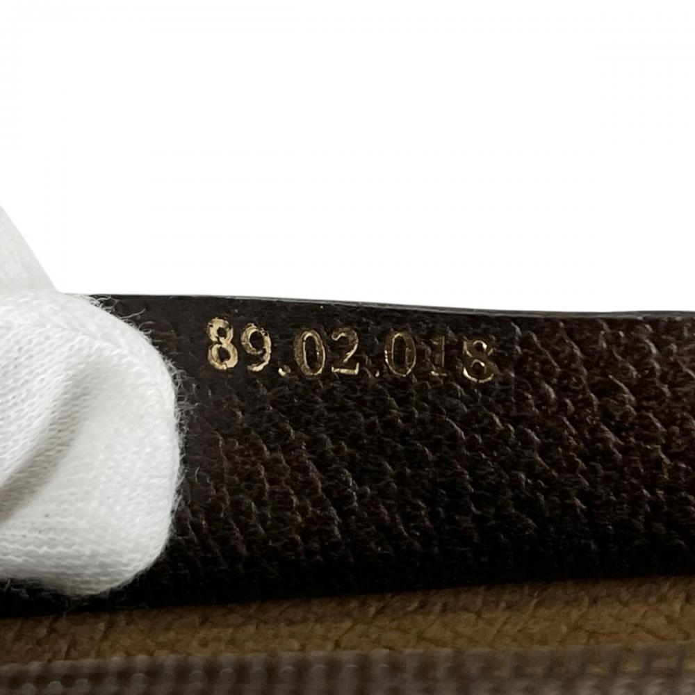 GUCCI グッチ ショルダーバッグ オールドグッチ シェリーライン GGスプリーム 89.02.018 PVCコーティングキャンバス マルチカラー ゴールド金具 レディース【中古品】