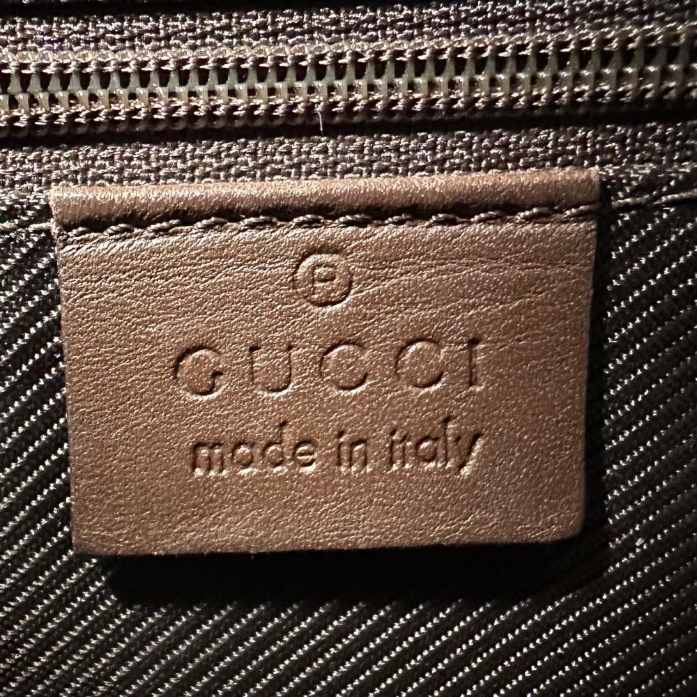 GUCCI グッチ ショルダーバッグ ヴィンテージ ワンショルダー 0014206 GGキャンバス ブラウン 茶 シルバー金具 レディース【中古品】