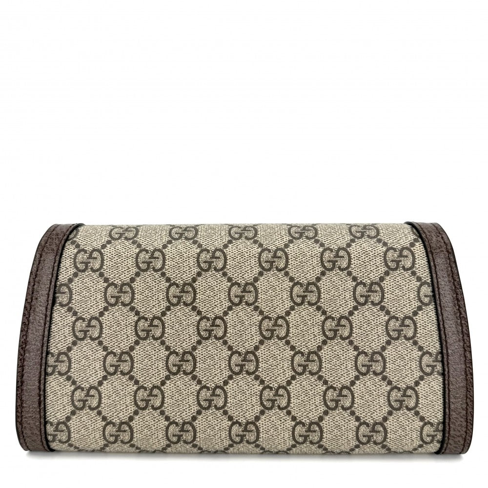 GUCCI グッチ チェーンウォレット ブロンディ ショルダーバッグ ポシェット 725215 GGスプリームキャンバス レザー ベージュ ゴールド金具 レディース【中古品】