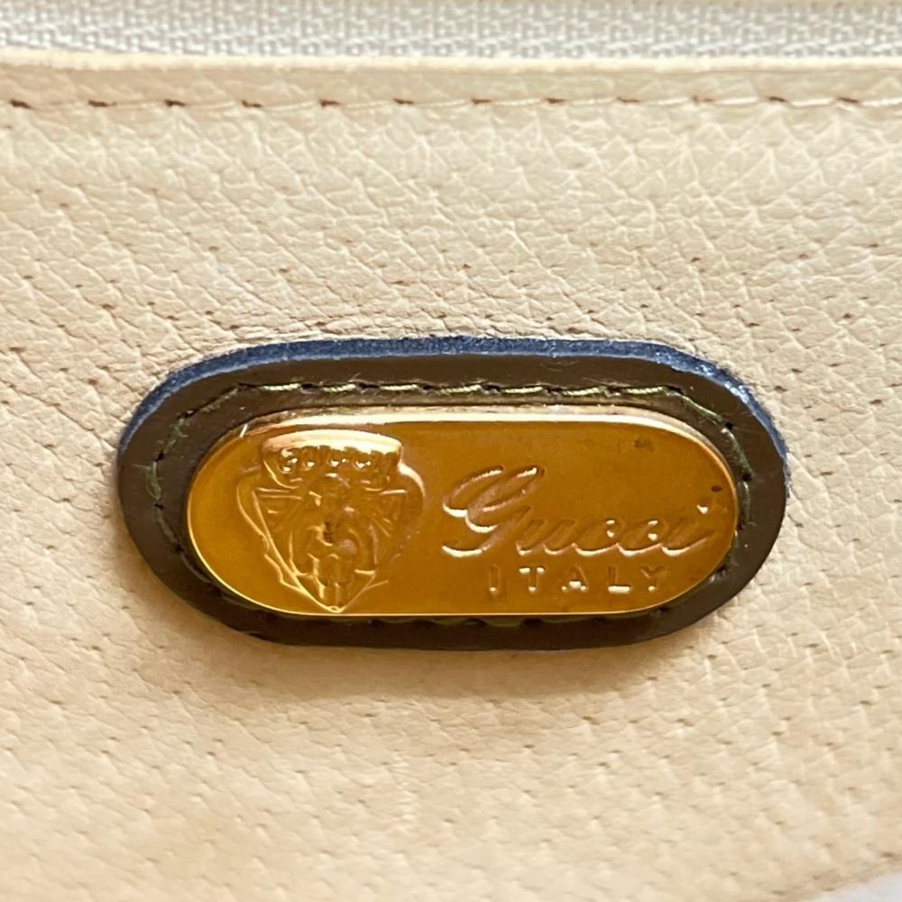 GUCCI グッチ ショルダーバッグ レディロック オールドグッチ レザー ブラウン 茶 ゴールド金具 レディース【中古品】