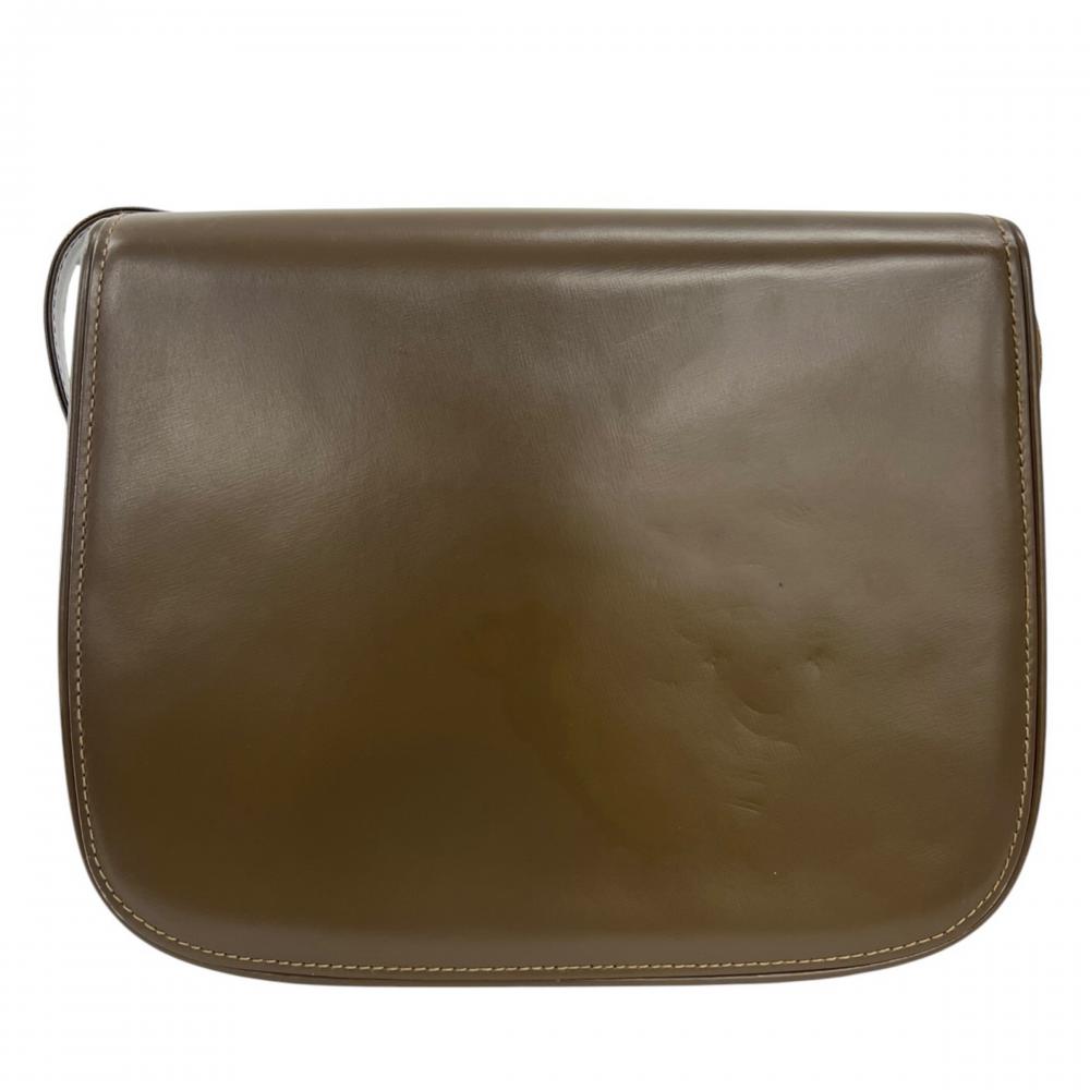 GUCCI グッチ ショルダーバッグ レディロック オールドグッチ レザー ブラウン 茶 ゴールド金具 レディース【中古品】