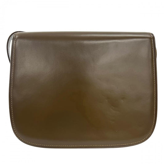 GUCCI グッチ ショルダーバッグ レディロック オールドグッチ レザー ブラウン 茶 ゴールド金具 レディース【中古品】