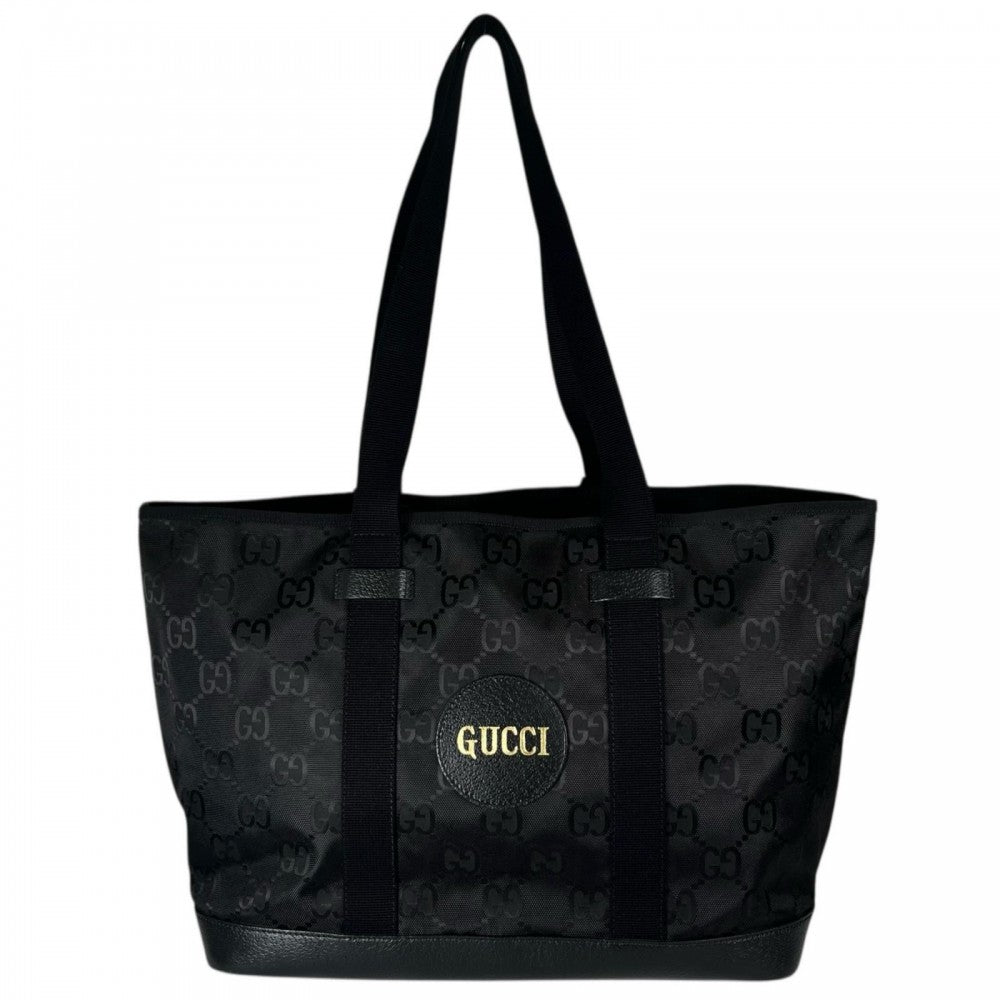 GUCCI グッチ ハンドバッグ 746037 GGキャンバス レザー ブラック 黒 その他金具 メンズ【中古品】