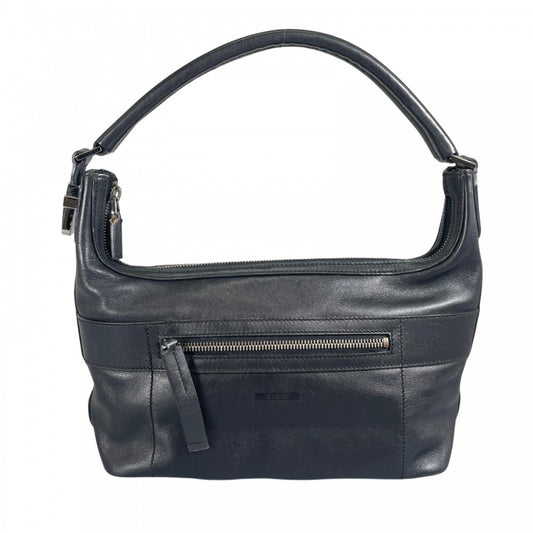 GUCCI グッチ ハンドバッグ 001 4302 レザー ブラック 黒 シルバー金具 レディース【中古品】