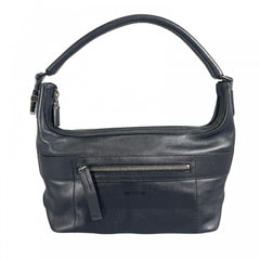 GUCCI グッチ ハンドバッグ 001 4302 レザー ブラック 黒 シルバー金具 レディース【中古品】