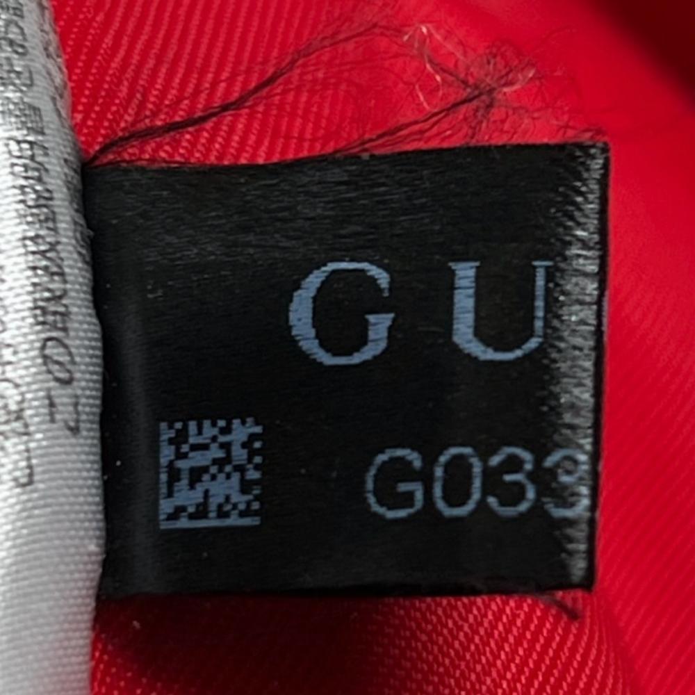GUCCI グッチ ハンドバッグ マルチポケット 628159 レザー GGウール レッド 赤 ブルー 青 シルバー金具 レディース【中古品】