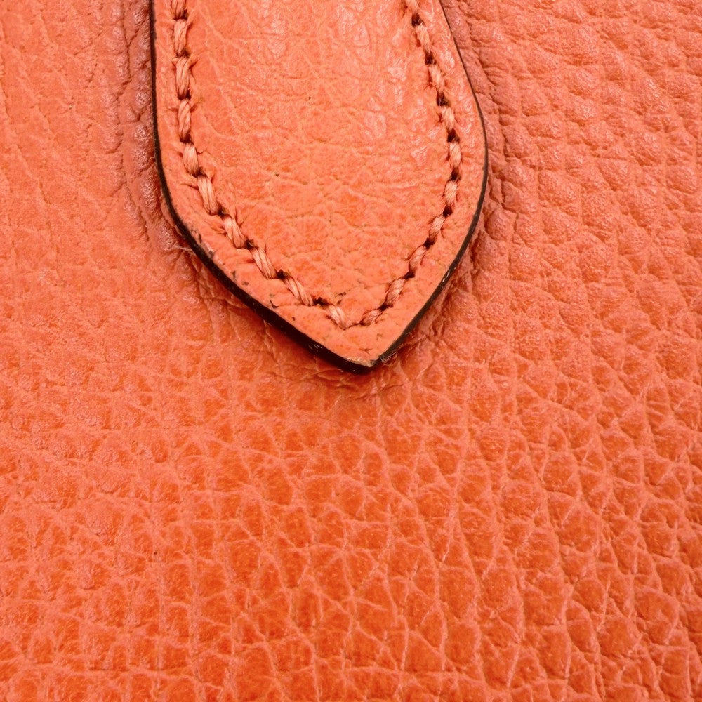 GUCCI グッチ ハンドバッグ スウィング トートバッグ 354408 レザー オレンジ ピンク ゴールド金具 レディース【中古品】