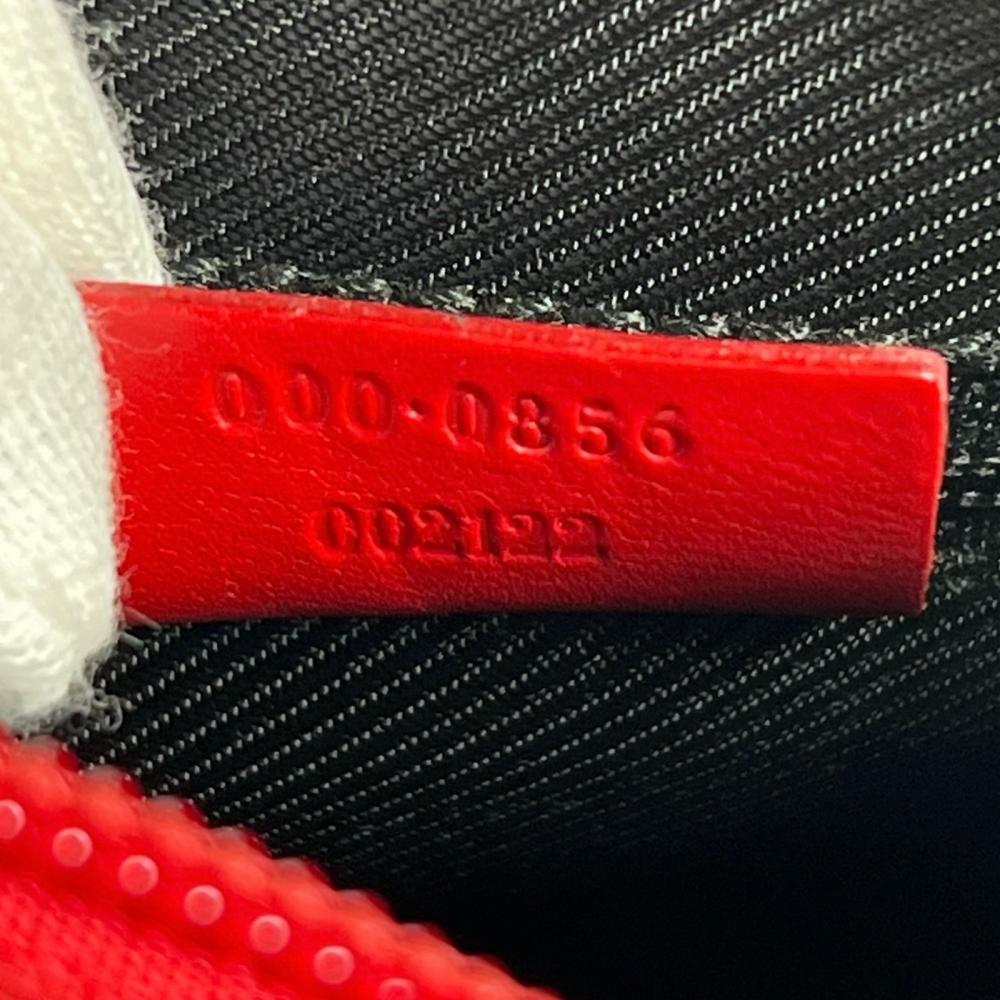 GUCCI グッチ ハンドバッグ モノグラム 000-0856 GGキャンバス レッド 赤 ゴールド金具 レディース【中古品】