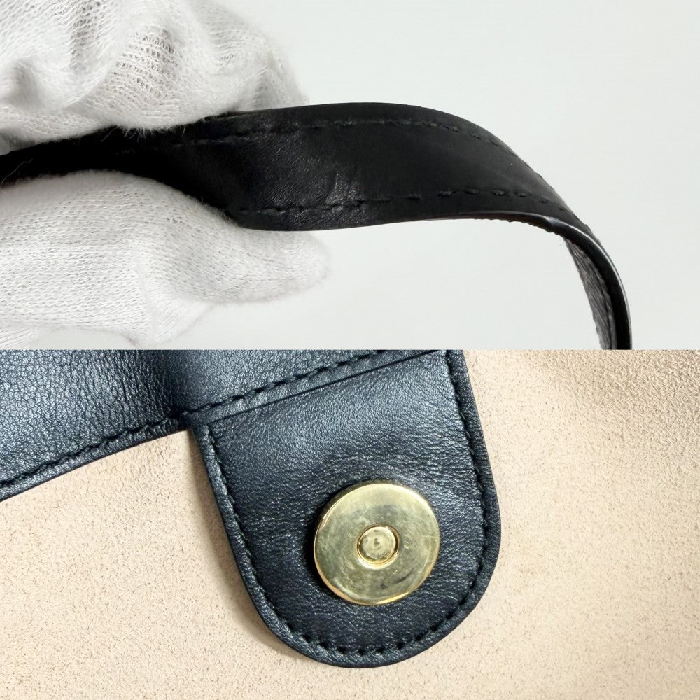 GUCCI グッチ トートバッグ チェーン ラジャ ハンドバッグ 537219 ツイード レザー レッド 赤 ブラック 黒 ゴールド金具 レディース【中古品】