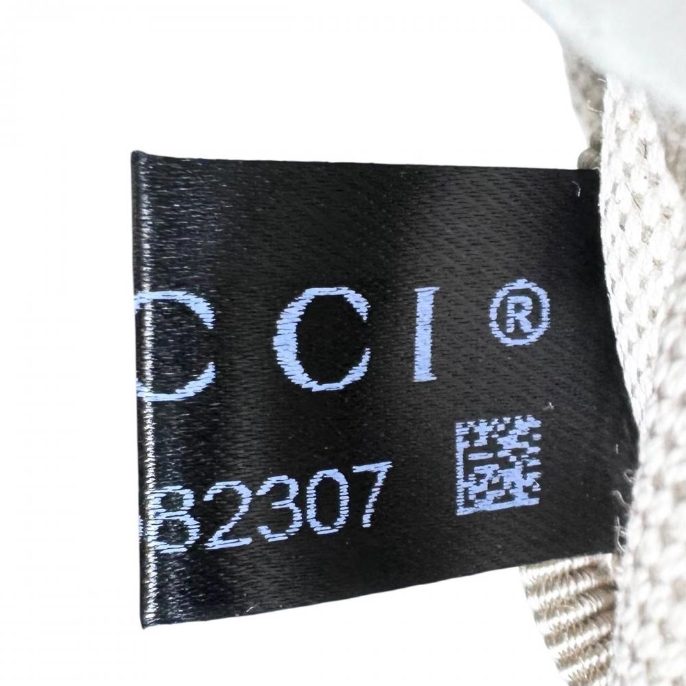 GUCCI グッチ ボディバッグ シェリーライン ロゴプリント ウエストポーチ 527792 レザー ブラック 黒 アンティークゴールド金具 メンズ【中古品】
