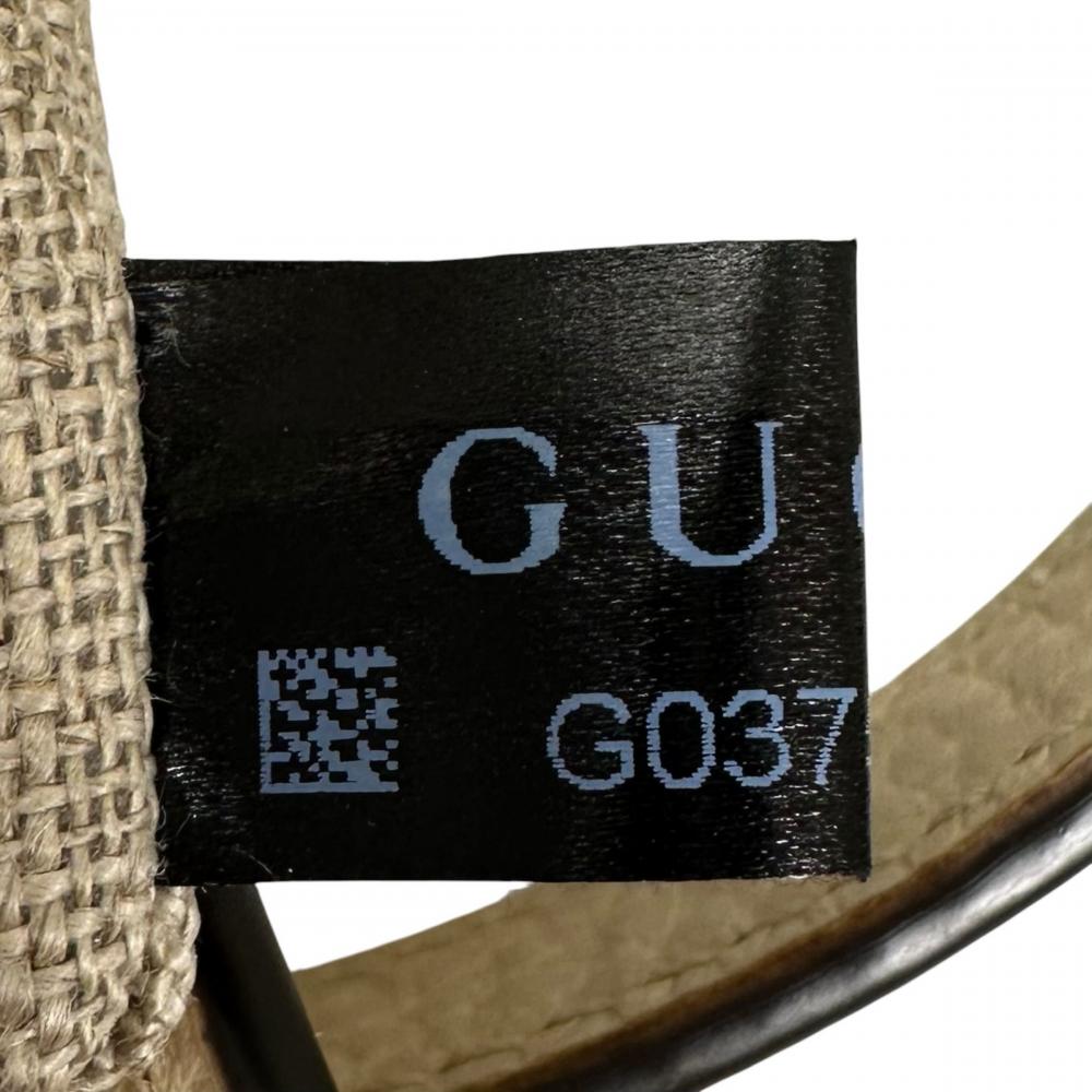 GUCCI グッチ ショルダーバッグ 2WAY GGチャーム 449241 GGキャンバス ホワイト 白 ゴールド金具 レディース【中古品】
