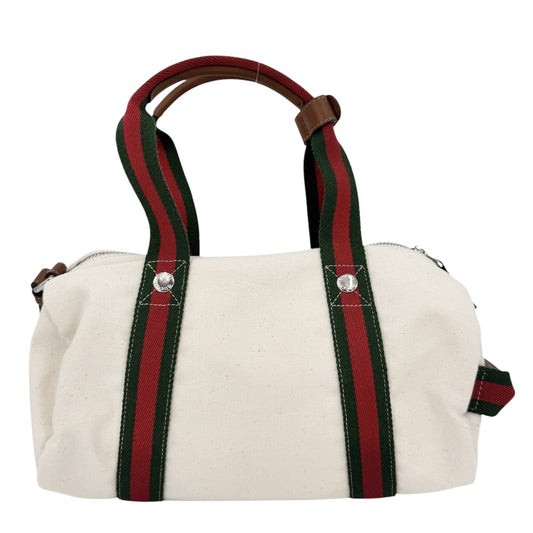 GUCCI グッチ 2WAY オフィディア プリント ハンドバッグ ショルダーバッグ 816865 キャンバス アイボリー ブラウン 茶 シルバー金具 レディース【中古品】