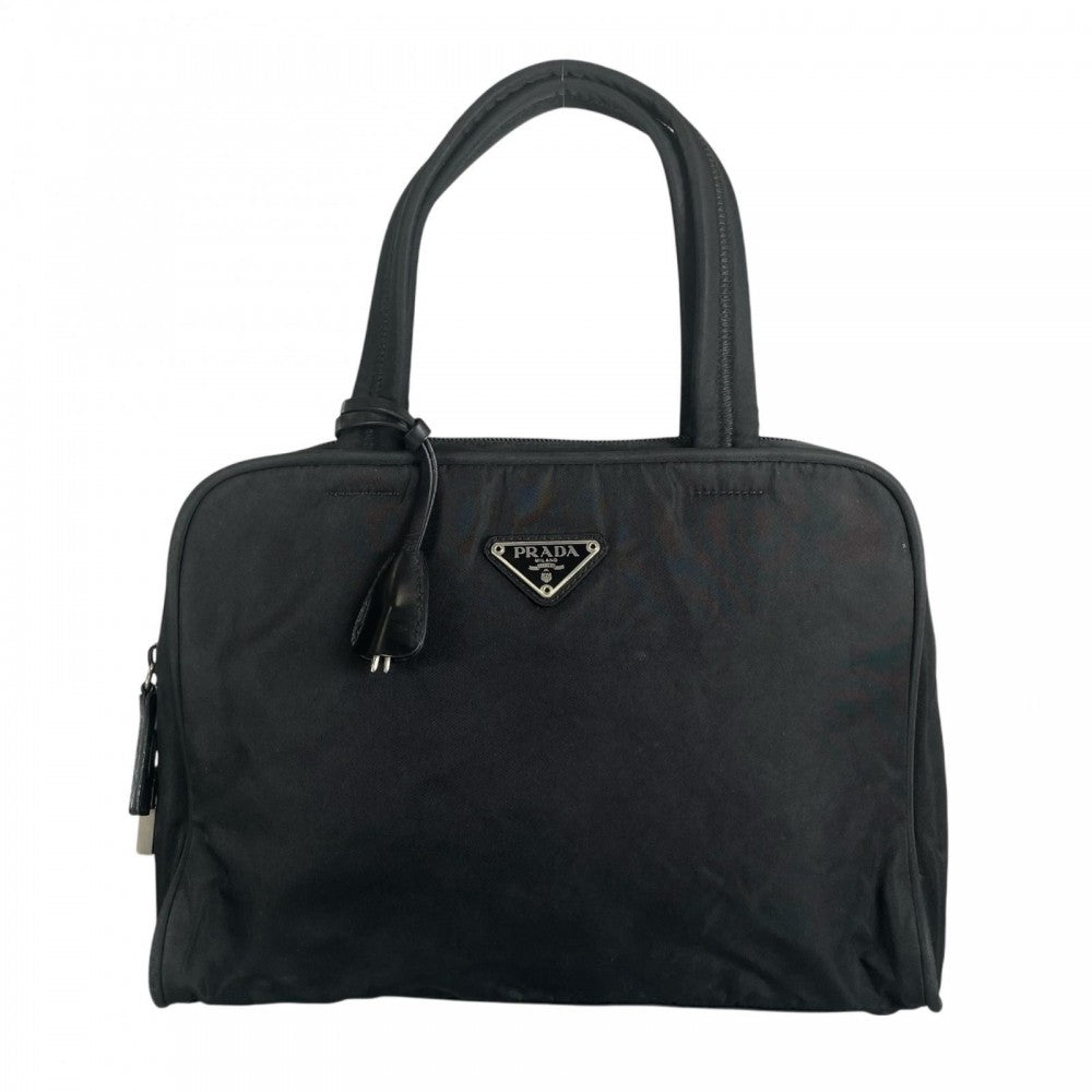 PRADA プラダ ハンドバッグ ナイロン ブラック 黒 ユニセックス【中古品】
