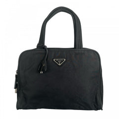 PRADA プラダ ハンドバッグ ナイロン ブラック 黒 ユニセックス【中古品】