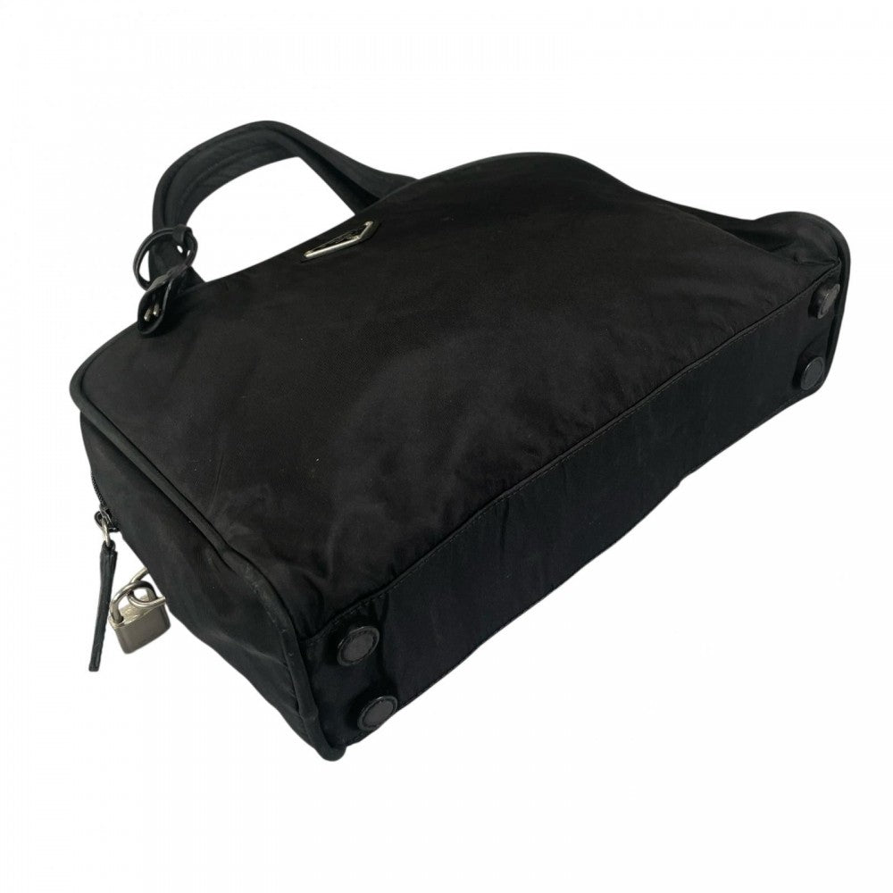 PRADA プラダ ハンドバッグ ナイロン ブラック 黒 ユニセックス【中古品】