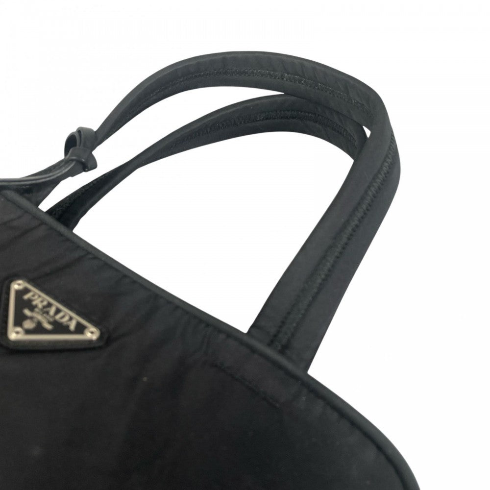 PRADA プラダ ハンドバッグ ナイロン ブラック 黒 ユニセックス【中古品】
