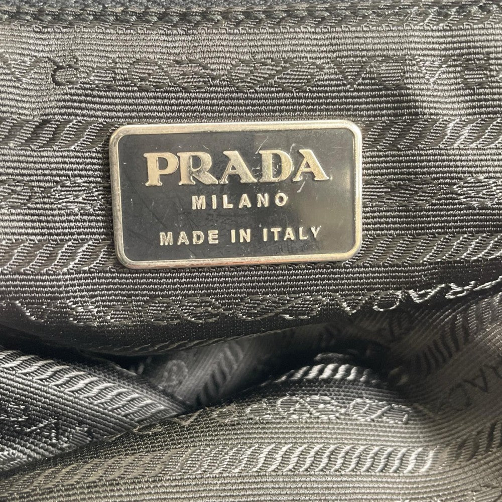 PRADA プラダ ハンドバッグ ナイロン ブラック 黒 ユニセックス【中古品】