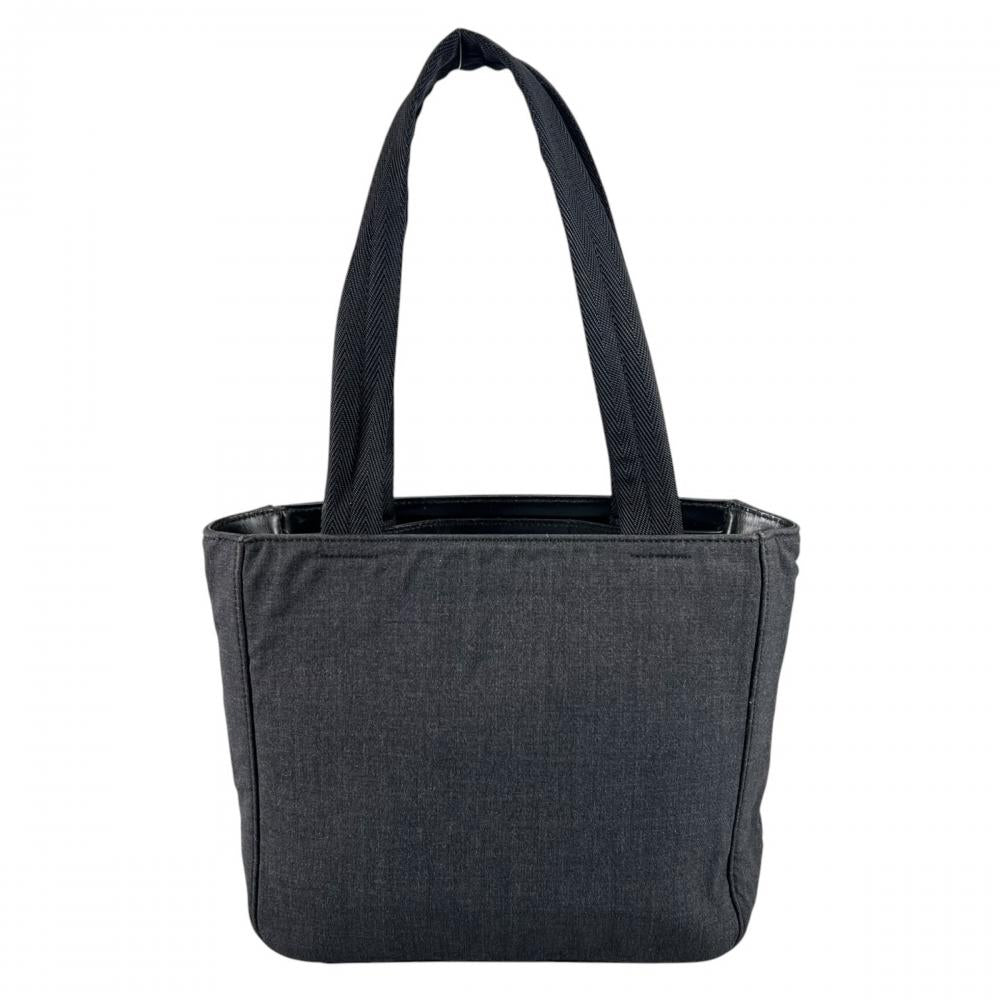 PRADA SPORTS プラダスポーツ ハンドバッグ B9333 キャンバス グレー ブラック/シルバー金具 レディース【中古品】