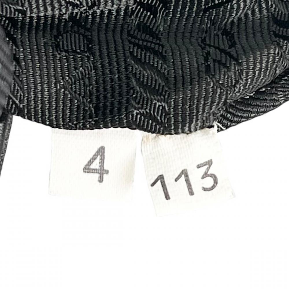 PRADA SPORTS プラダスポーツ ハンドバッグ B9333 キャンバス グレー ブラック/シルバー金具 レディース【中古品】