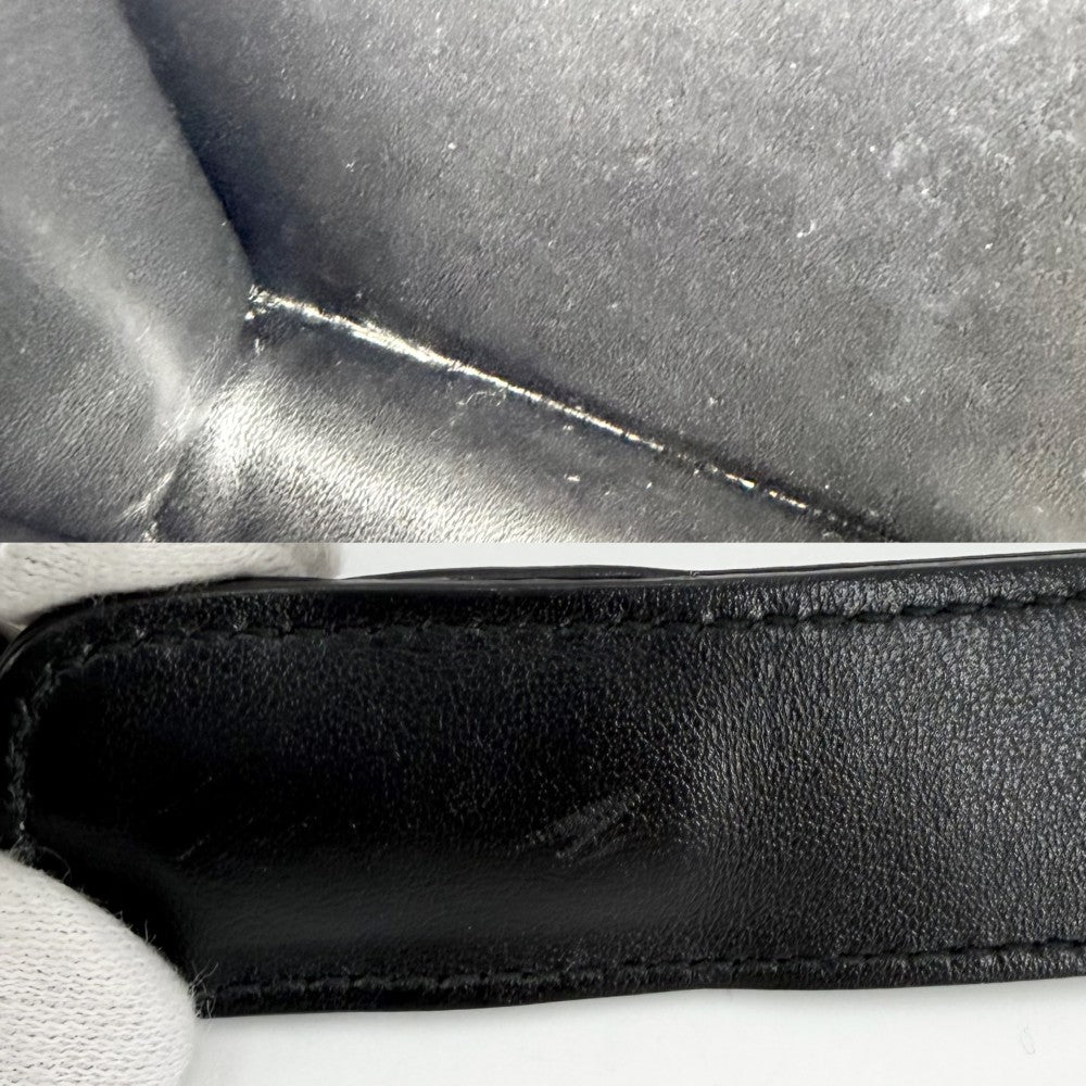 PRADA プラダ ショルダーバッグ カイエ ダイアグラム ナイロン ブラック 黒 シルバー金具 レディース【中古品】