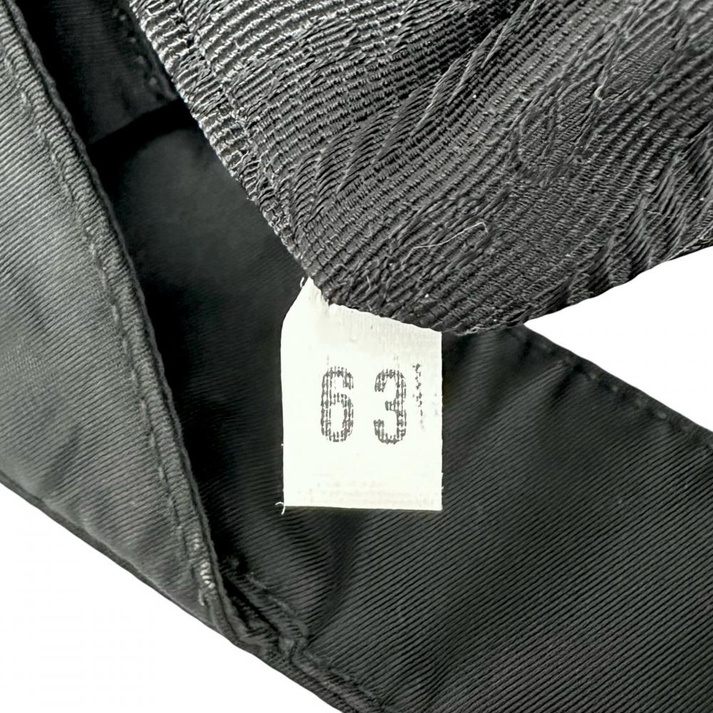 PRADA プラダ ショルダーバッグ ナイロンバッグ トライアングルロゴ ナイロン ブラック 黒 シルバー金具 レディース【中古品】