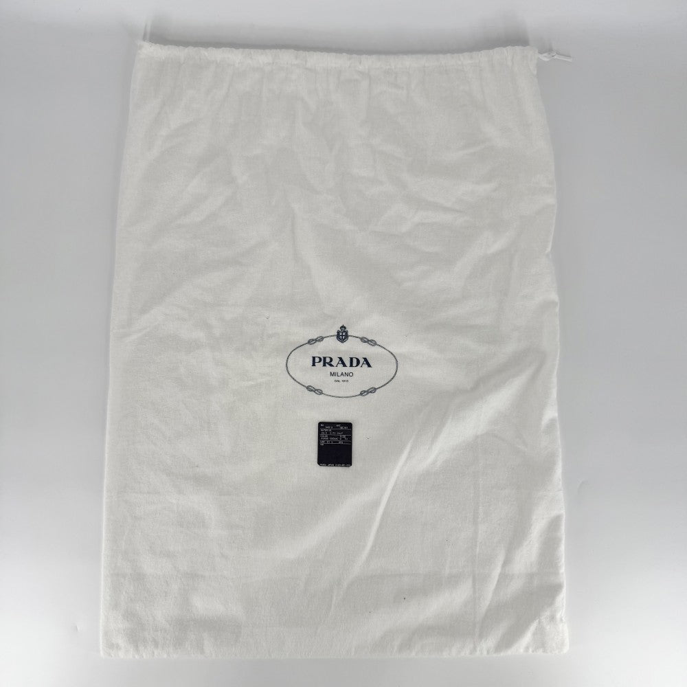 PRADA プラダ ショルダーバッグ トライアングルロゴ 1BC181 レザー ブラウン 茶 ゴールド金具 レディース【中古品】