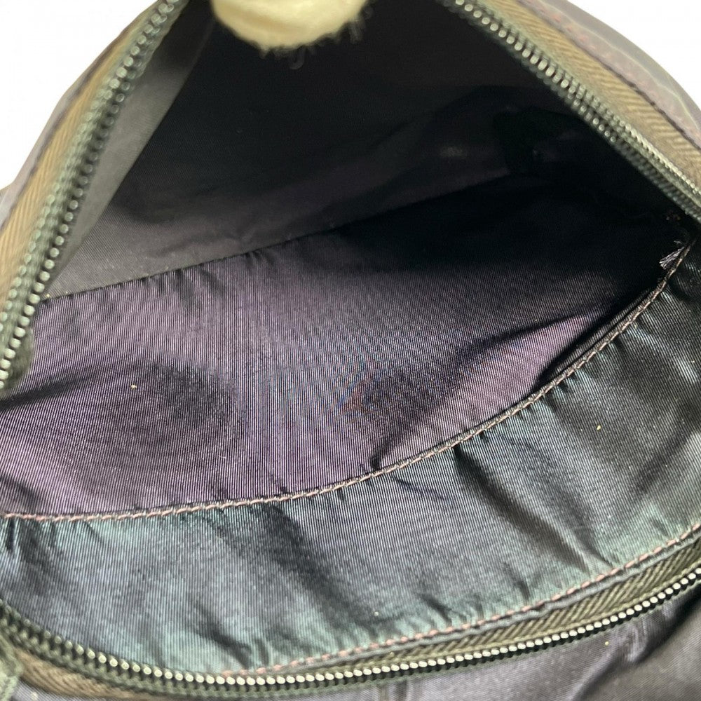 PRADA プラダ リュック B4650 ネイビー 紺 シルバー金具 レディース【中古品】