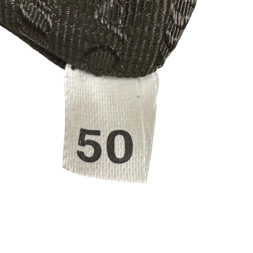 PRADA プラダ リュック テスート ナイロン トライアングルロゴ B5885 ナイロン ブラウン系 シルバー金具 レディース【中古品】