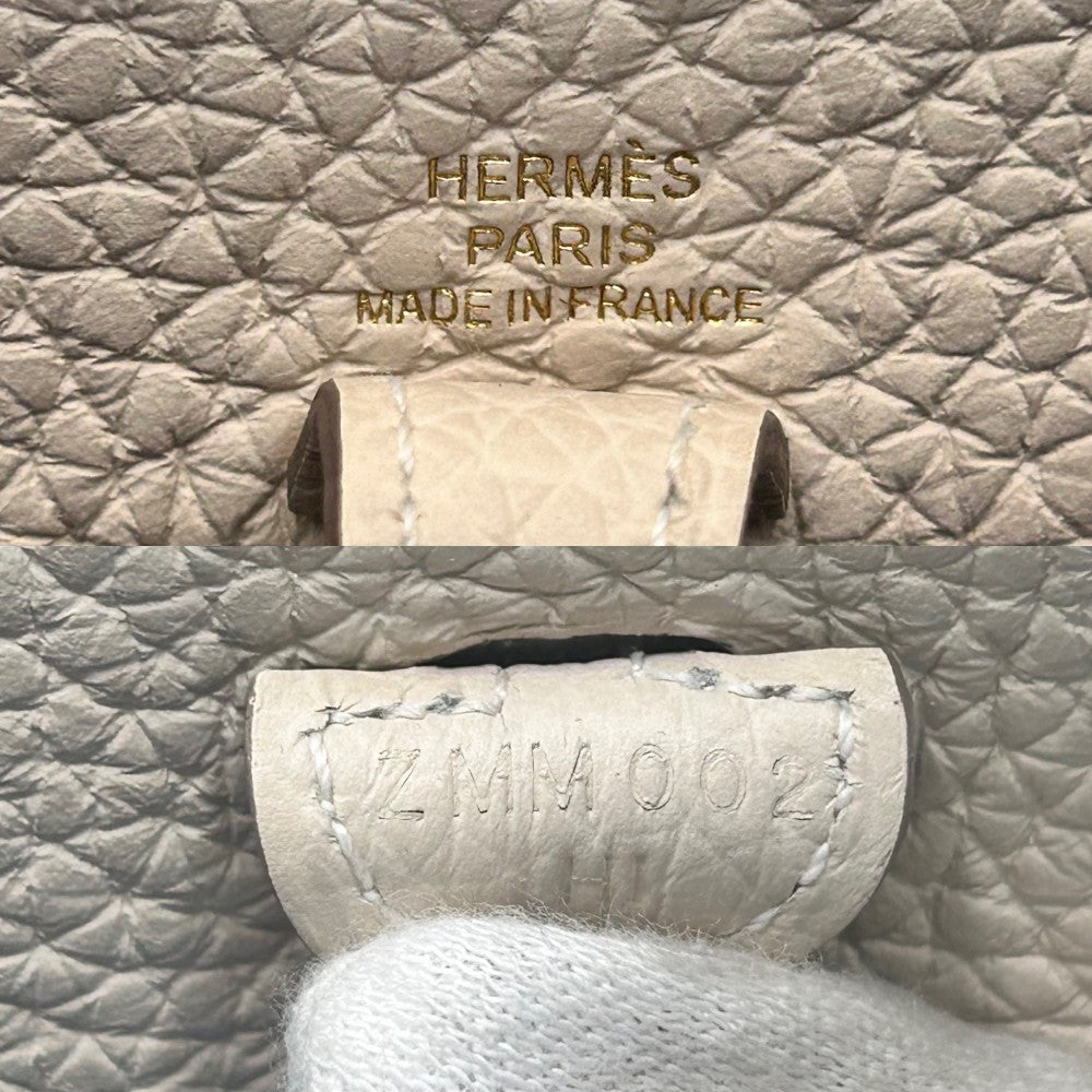 【開店SALE】 HERMES エルメス ショルダーバッグ エブリンTPM ポシェット Evelyne 小さめ かばん 鞄 Z刻印 トリヨン オフホワイト ゴールド金具 レディース 2021年【中古品】