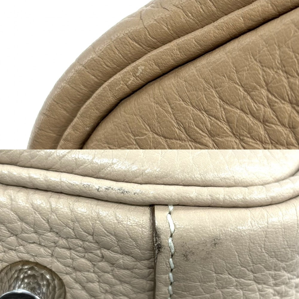 HERMES エルメス 2WAY リンディ30 ハンドバッグ ショルダーバッグ □Q刻印 トリヨンクレマンス ブラウン 茶 シルバー金具 レディース 2013年【中古品】