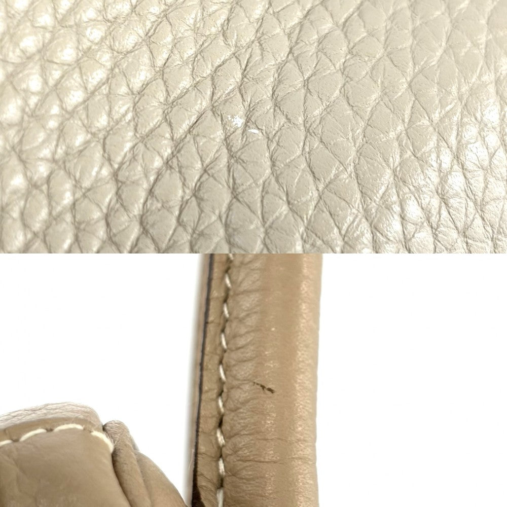 HERMES エルメス 2WAY リンディ30 ハンドバッグ ショルダーバッグ □Q刻印 トリヨンクレマンス ブラウン 茶 シルバー金具 レディース 2013年【中古品】
