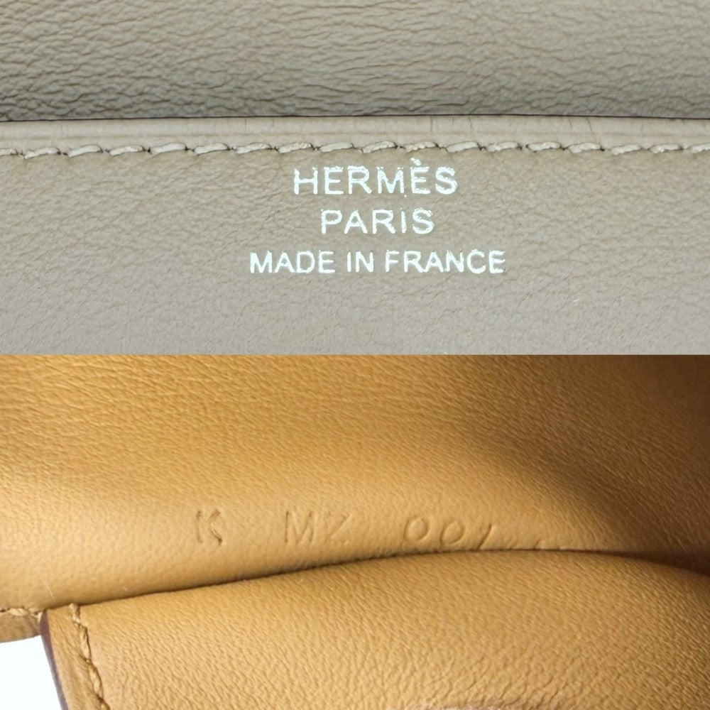 HERMES エルメス ショルダーバッグ グレナントゥーゴー K刻印 レザー ブラウン系 ゴールド金具 レディース 2025年【中古品】