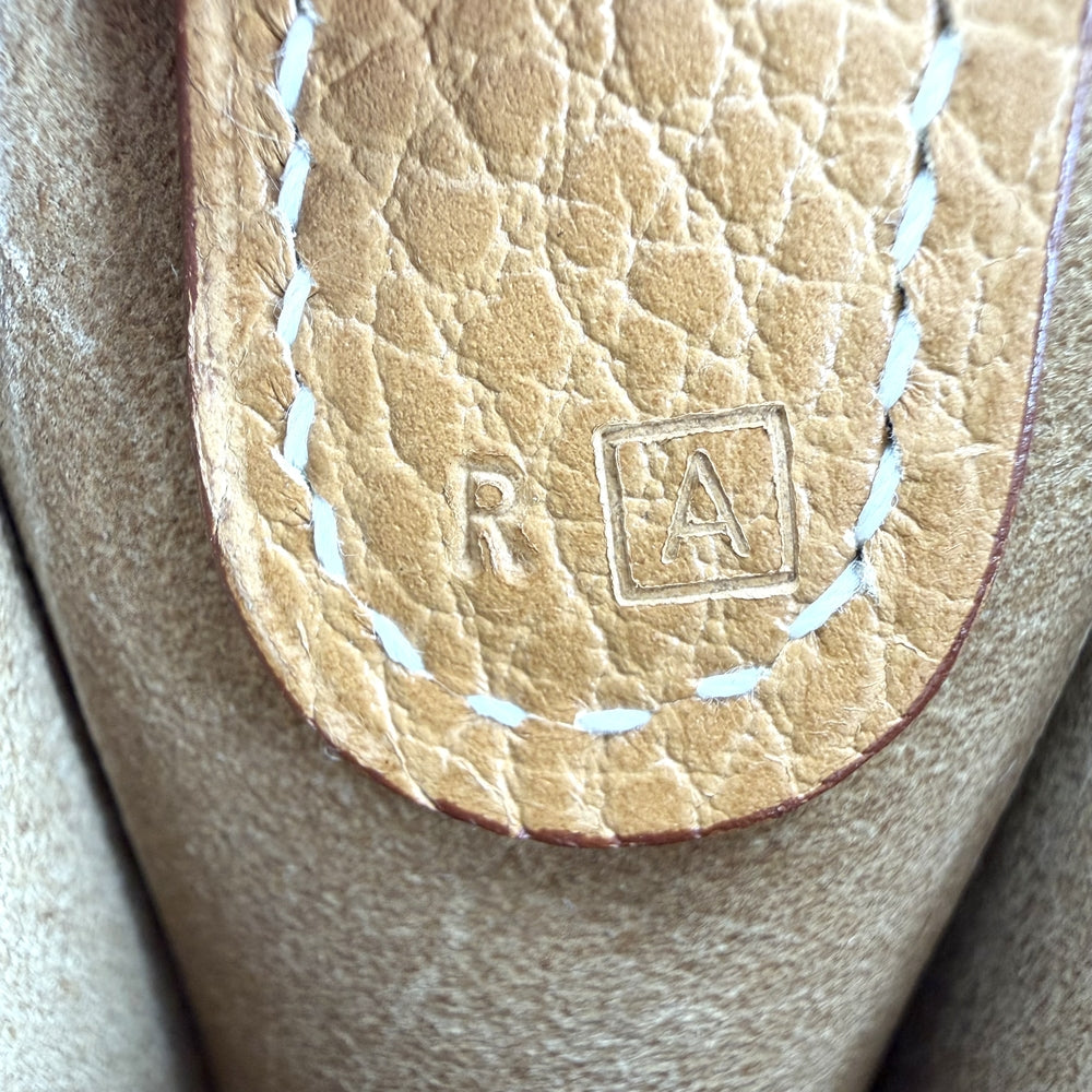 HERMES エルメス ショルダーバッグ エブリン１ GM Evelyne □A刻印 レザー ブラウン 茶 ゴールド金具 レディース 1997年【中古品】