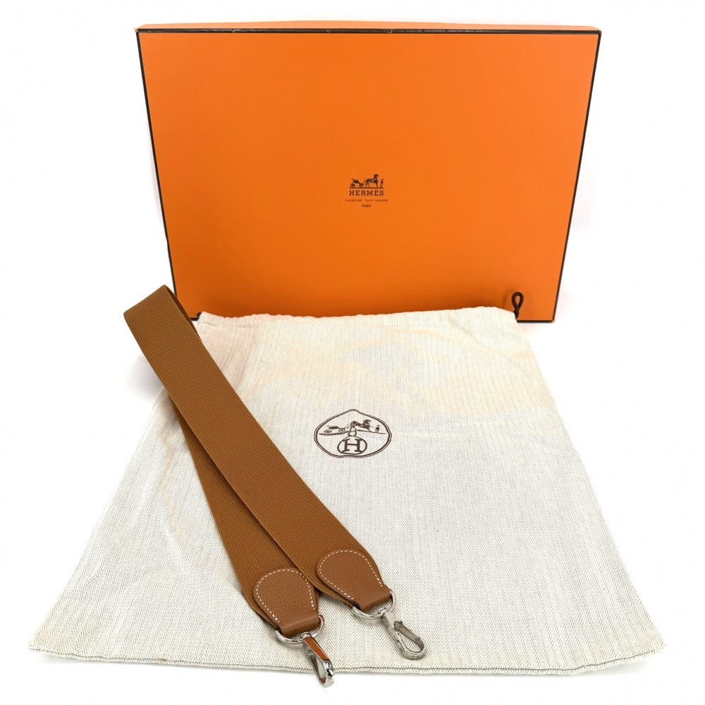 HERMES エルメス ショルダーバッグ エブリン１PM Evelyne □L刻印 レザー ブラウン 茶 シルバー金具 レディース 2008年【中古品】