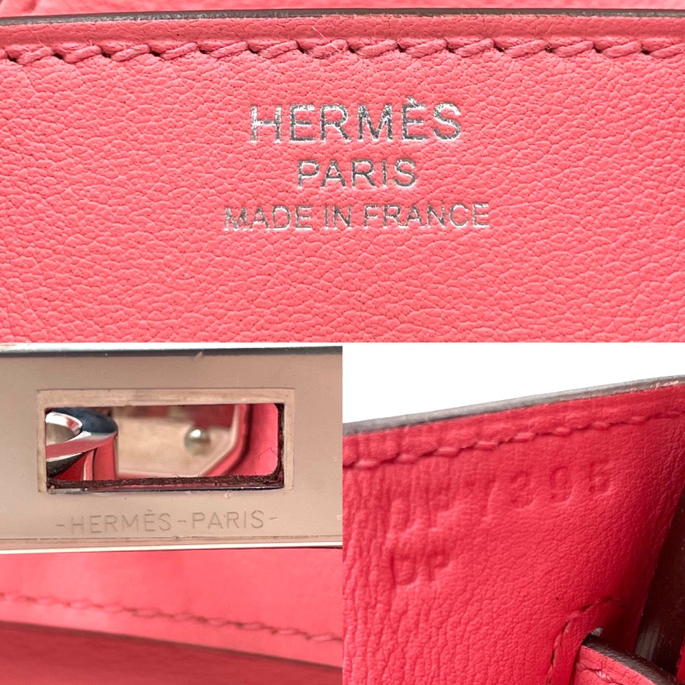 HERMES エルメス ハンドバッグ バーキン25 内縫い 鞄 かばん D刻印 スイフト ピンク ゴールド金具 レディース 2019年【中古品】